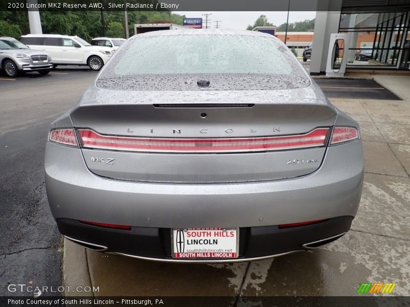 Silver Radiance / Ebony 2020 Lincoln MKZ Reserve AWD