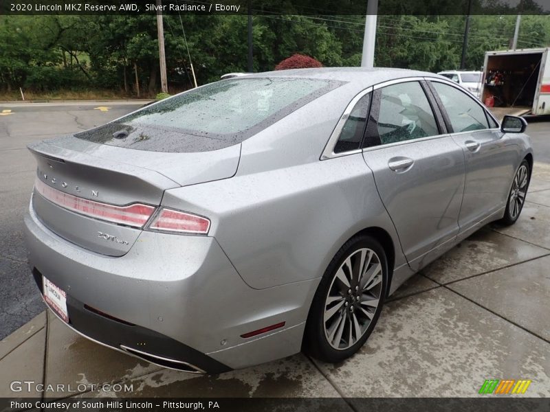 Silver Radiance / Ebony 2020 Lincoln MKZ Reserve AWD