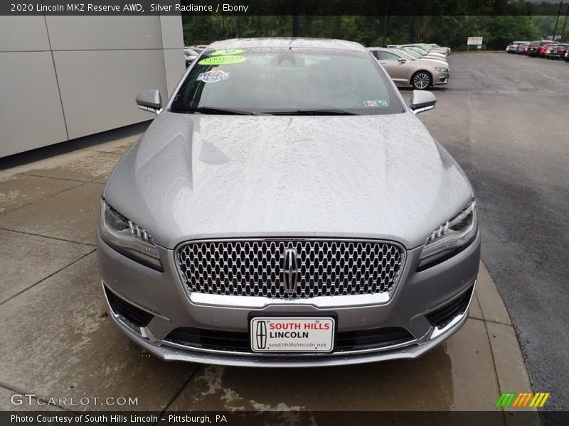 Silver Radiance / Ebony 2020 Lincoln MKZ Reserve AWD
