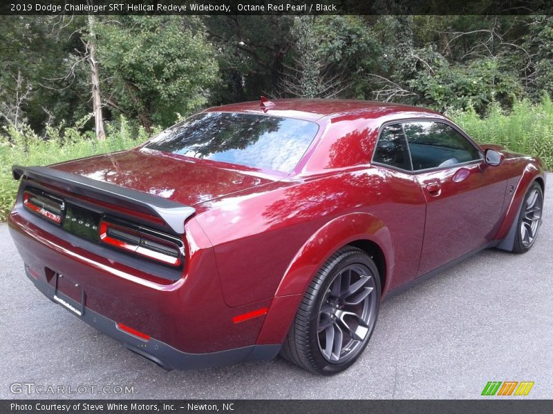 Octane Red Pearl / Black 2019 Dodge Challenger SRT Hellcat Redeye Widebody