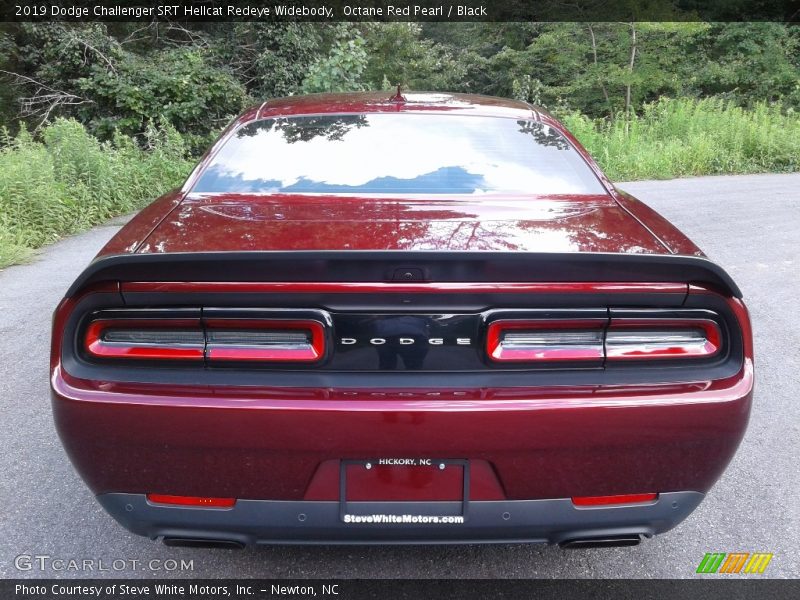 Octane Red Pearl / Black 2019 Dodge Challenger SRT Hellcat Redeye Widebody