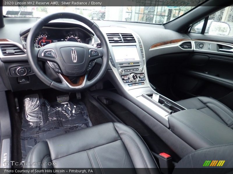 Silver Radiance / Ebony 2020 Lincoln MKZ Reserve AWD