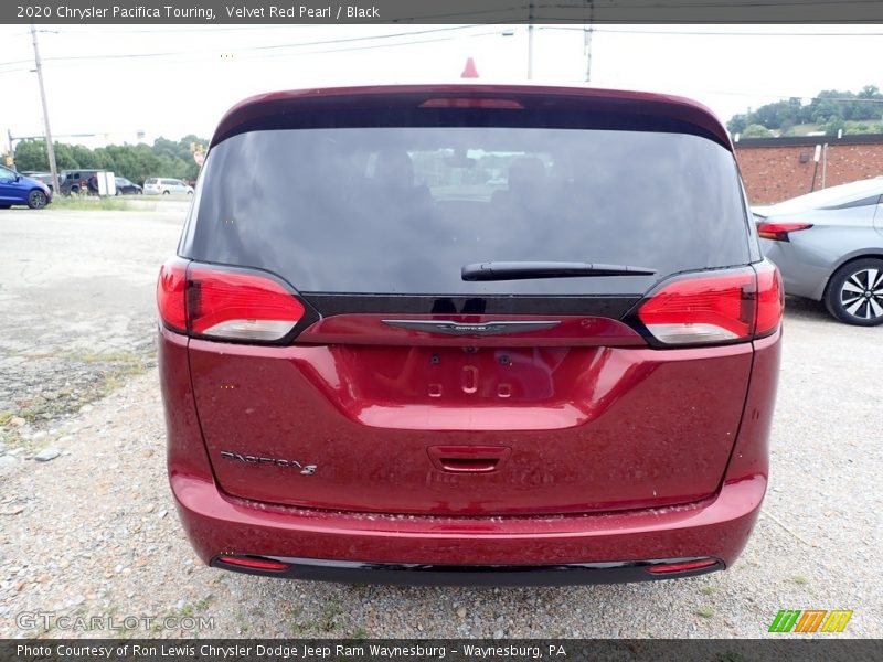 Velvet Red Pearl / Black 2020 Chrysler Pacifica Touring