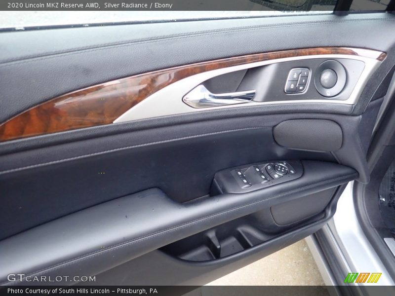 Silver Radiance / Ebony 2020 Lincoln MKZ Reserve AWD