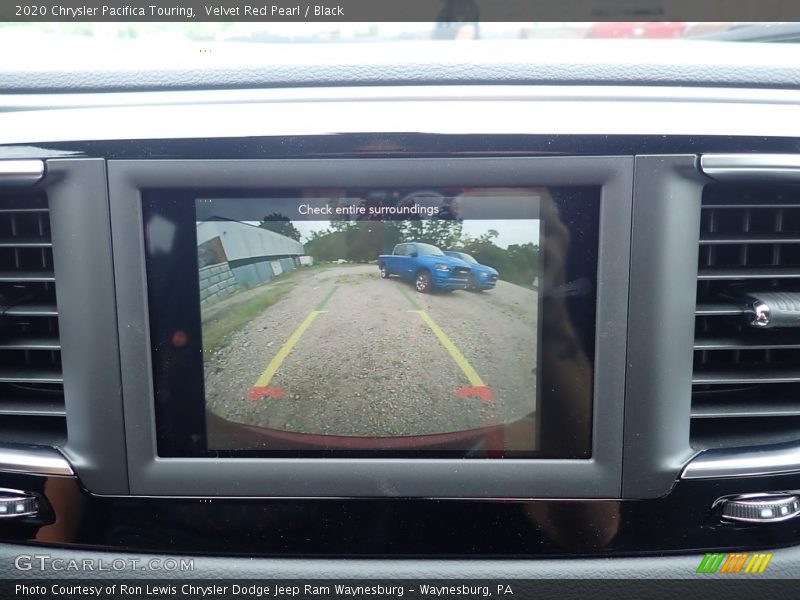 Velvet Red Pearl / Black 2020 Chrysler Pacifica Touring