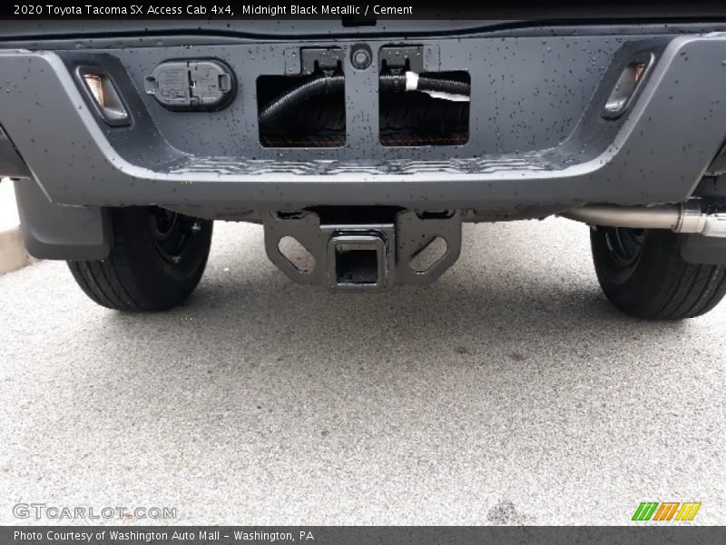 Midnight Black Metallic / Cement 2020 Toyota Tacoma SX Access Cab 4x4