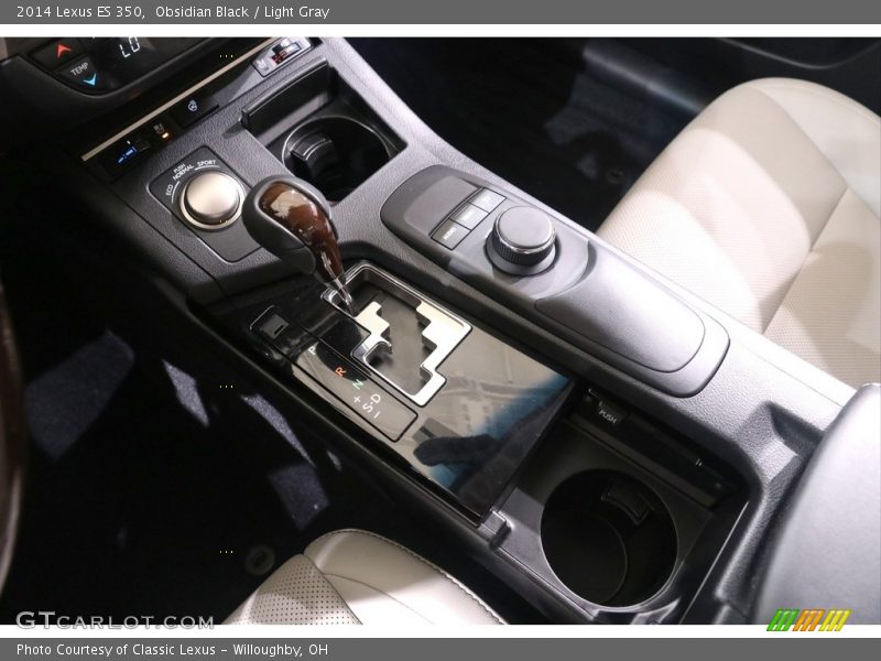 Obsidian Black / Light Gray 2014 Lexus ES 350