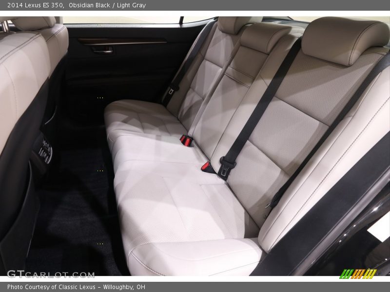 Obsidian Black / Light Gray 2014 Lexus ES 350