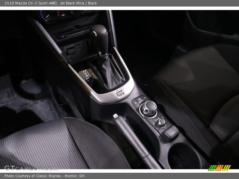 Jet Black Mica / Black 2018 Mazda CX-3 Sport AWD