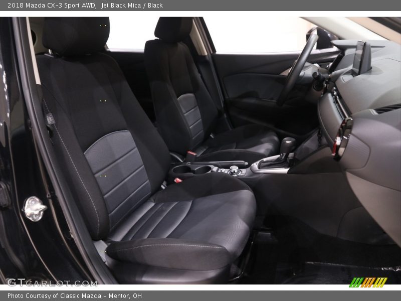 Jet Black Mica / Black 2018 Mazda CX-3 Sport AWD