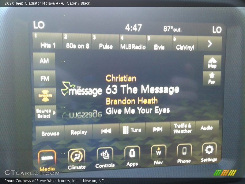 Gator / Black 2020 Jeep Gladiator Mojave 4x4