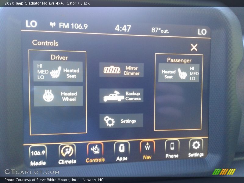 Gator / Black 2020 Jeep Gladiator Mojave 4x4