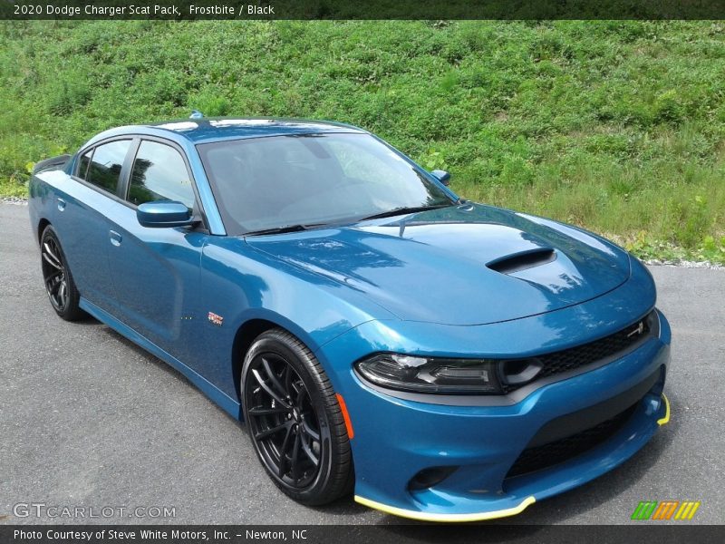 Frostbite / Black 2020 Dodge Charger Scat Pack