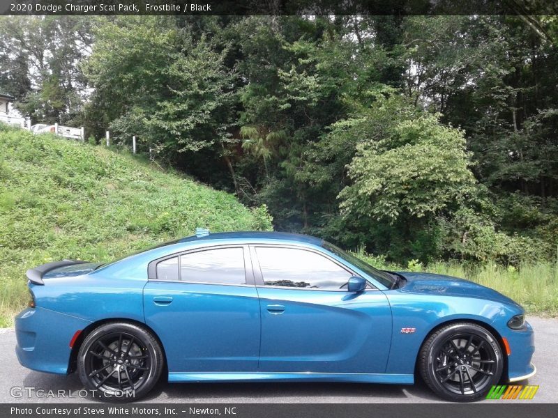 Frostbite / Black 2020 Dodge Charger Scat Pack