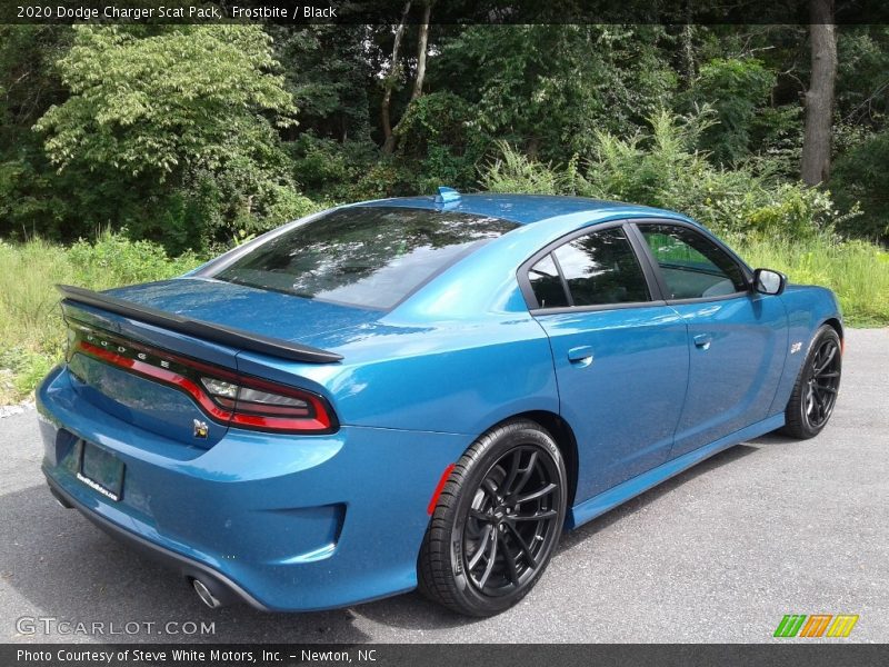 Frostbite / Black 2020 Dodge Charger Scat Pack