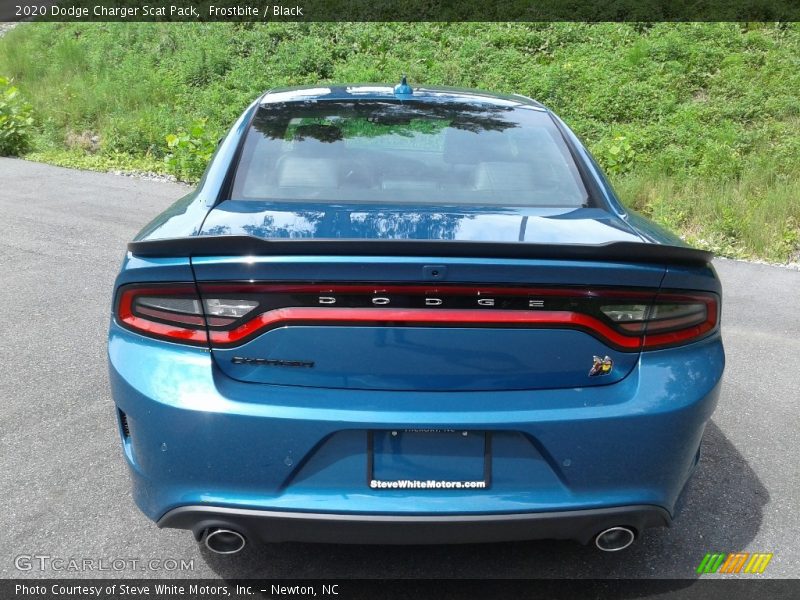 Frostbite / Black 2020 Dodge Charger Scat Pack