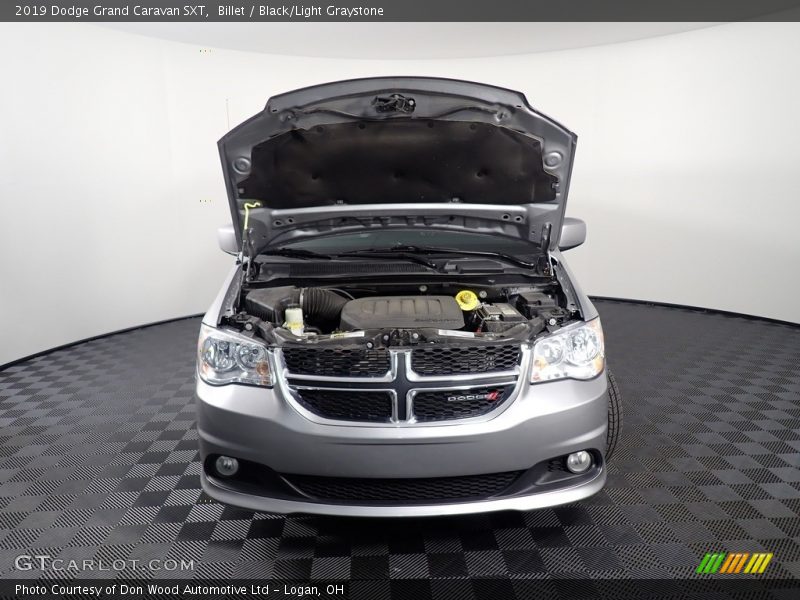 Billet / Black/Light Graystone 2019 Dodge Grand Caravan SXT