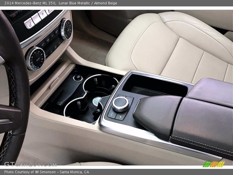 Lunar Blue Metallic / Almond Beige 2014 Mercedes-Benz ML 350