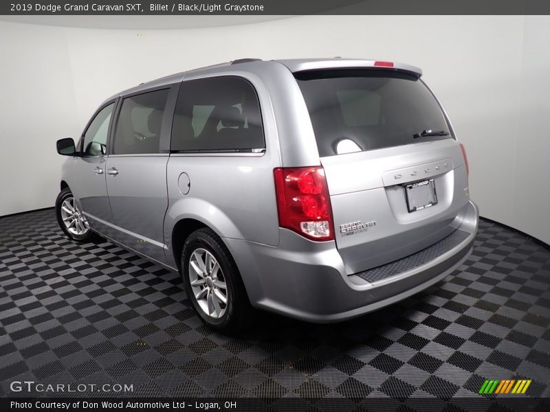 Billet / Black/Light Graystone 2019 Dodge Grand Caravan SXT