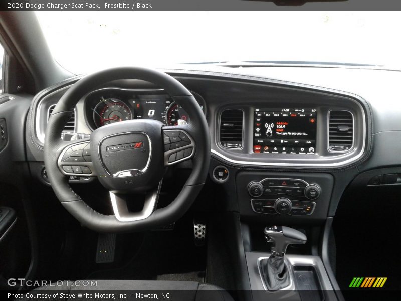 Frostbite / Black 2020 Dodge Charger Scat Pack