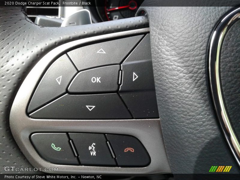 Frostbite / Black 2020 Dodge Charger Scat Pack