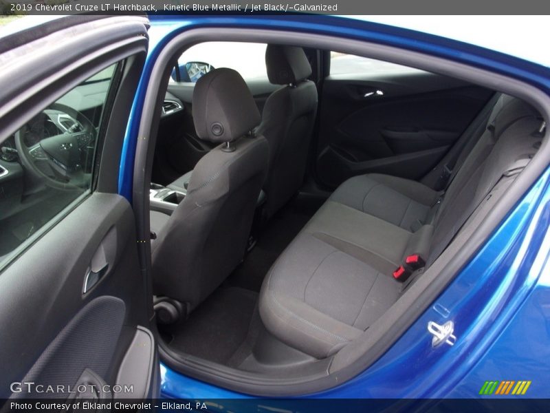 Kinetic Blue Metallic / Jet Black/­Galvanized 2019 Chevrolet Cruze LT Hatchback