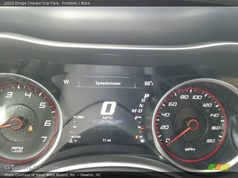 Frostbite / Black 2020 Dodge Charger Scat Pack
