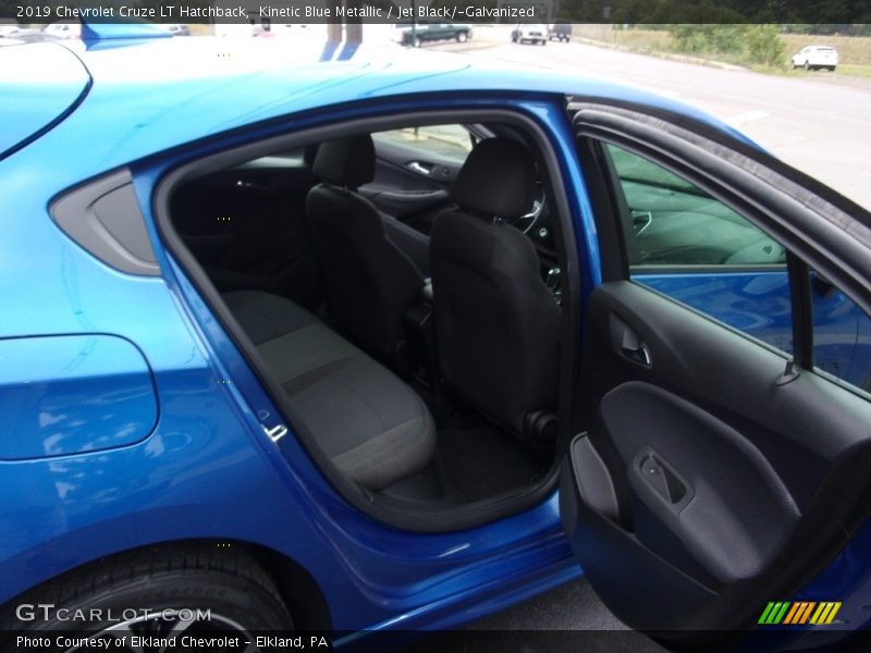 Kinetic Blue Metallic / Jet Black/­Galvanized 2019 Chevrolet Cruze LT Hatchback