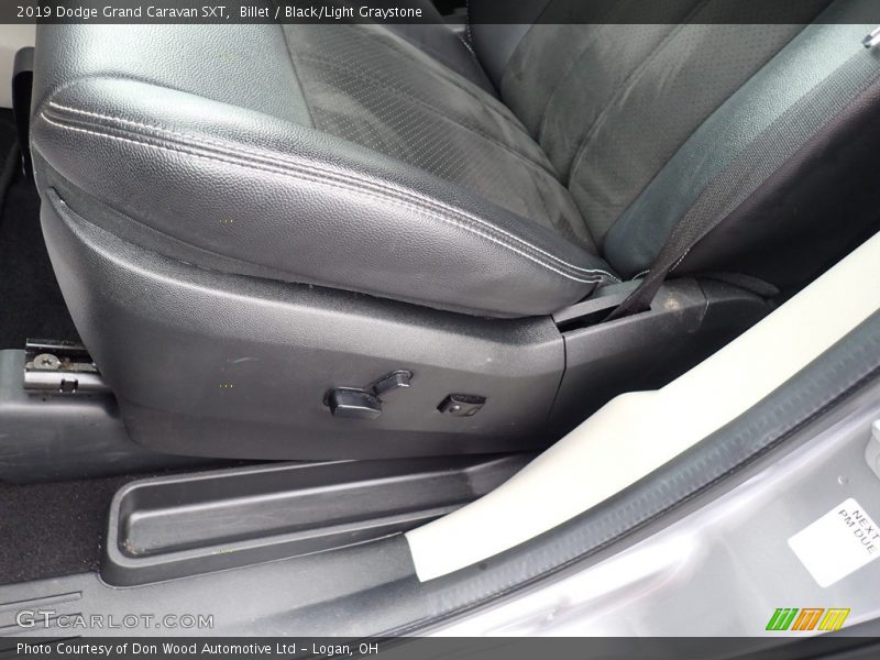 Billet / Black/Light Graystone 2019 Dodge Grand Caravan SXT