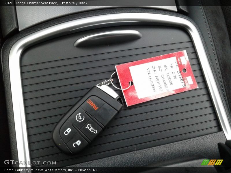 Frostbite / Black 2020 Dodge Charger Scat Pack