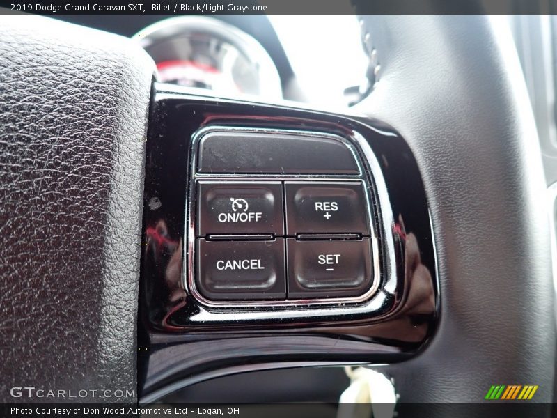 Billet / Black/Light Graystone 2019 Dodge Grand Caravan SXT