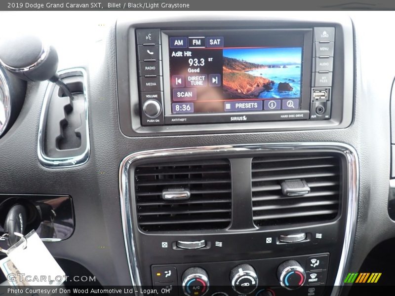 Billet / Black/Light Graystone 2019 Dodge Grand Caravan SXT