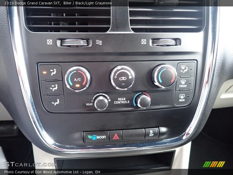 Billet / Black/Light Graystone 2019 Dodge Grand Caravan SXT
