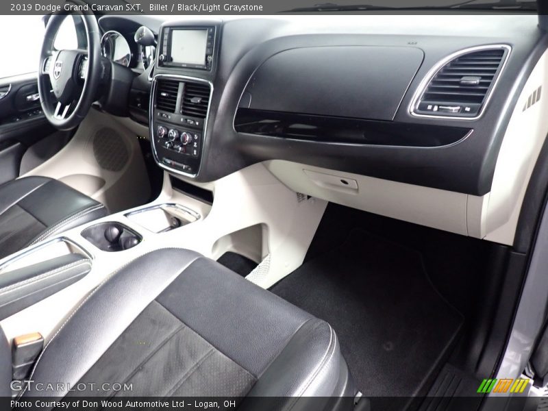 Billet / Black/Light Graystone 2019 Dodge Grand Caravan SXT