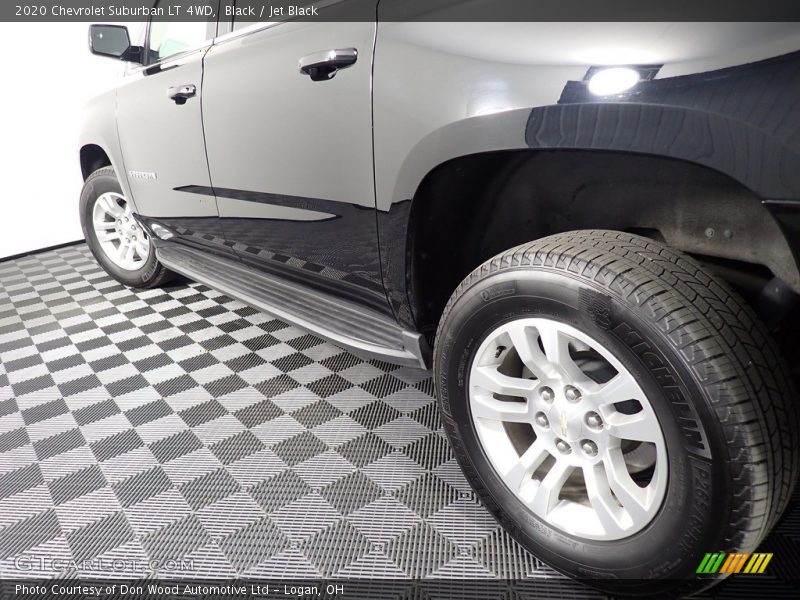 Black / Jet Black 2020 Chevrolet Suburban LT 4WD