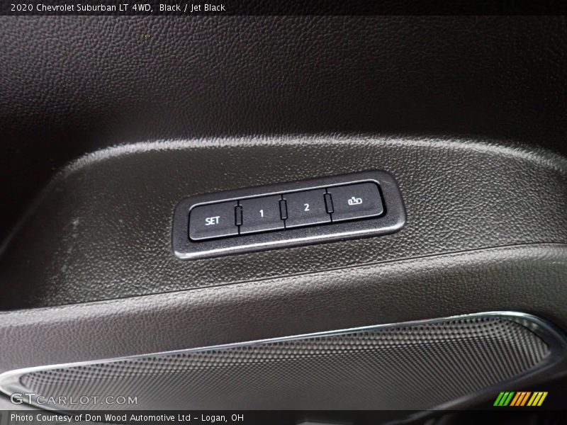 Black / Jet Black 2020 Chevrolet Suburban LT 4WD