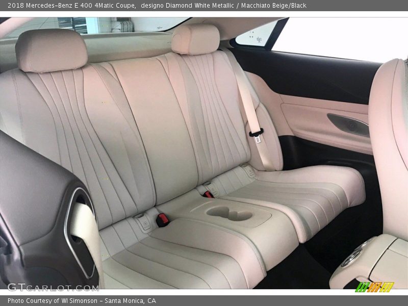 Rear Seat of 2018 E 400 4Matic Coupe