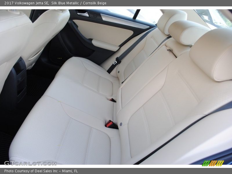 Silk Blue Metallic / Cornsilk Beige 2017 Volkswagen Jetta SE