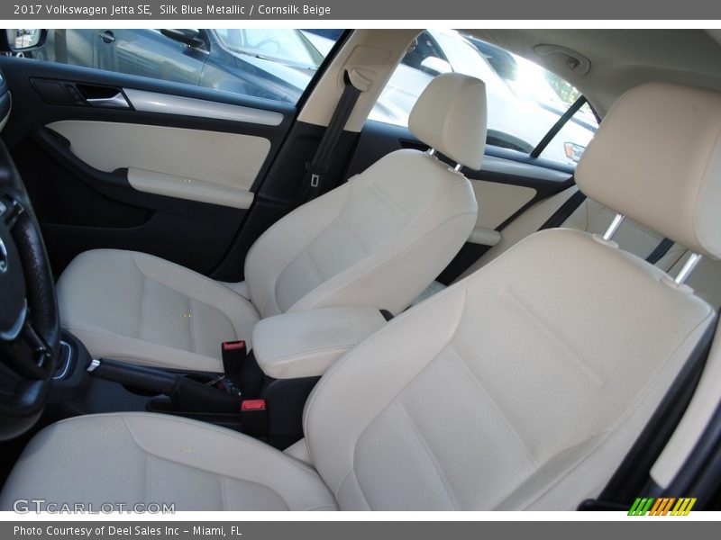 Silk Blue Metallic / Cornsilk Beige 2017 Volkswagen Jetta SE