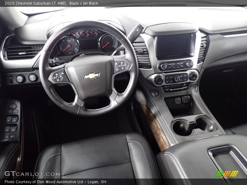 Black / Jet Black 2020 Chevrolet Suburban LT 4WD