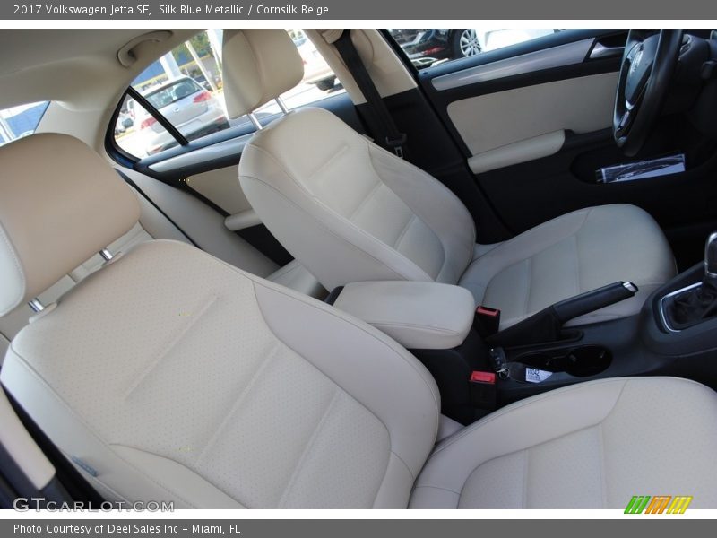 Silk Blue Metallic / Cornsilk Beige 2017 Volkswagen Jetta SE