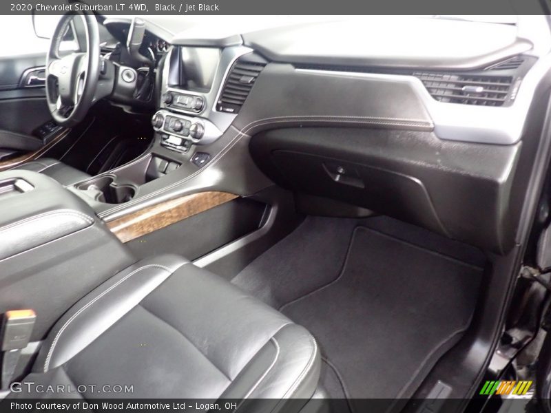 Black / Jet Black 2020 Chevrolet Suburban LT 4WD