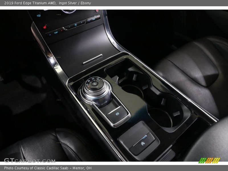 Ingot Silver / Ebony 2019 Ford Edge Titanium AWD