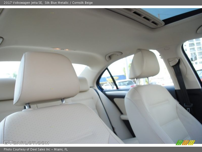 Silk Blue Metallic / Cornsilk Beige 2017 Volkswagen Jetta SE