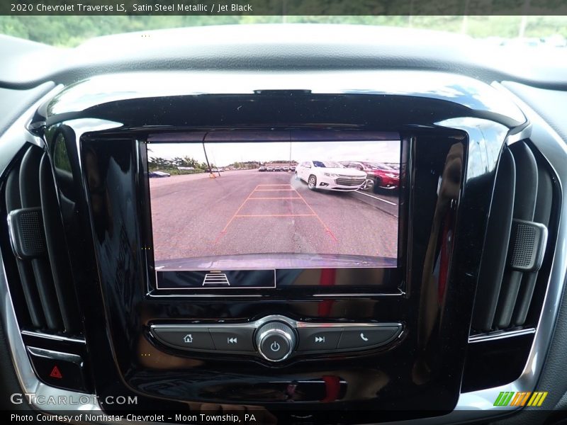 Satin Steel Metallic / Jet Black 2020 Chevrolet Traverse LS