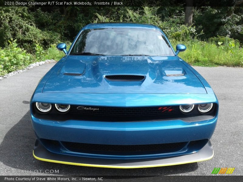 Frostbite / Black 2020 Dodge Challenger R/T Scat Pack Widebody