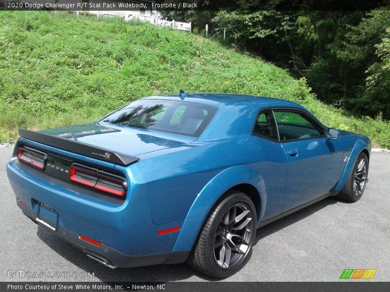 Frostbite / Black 2020 Dodge Challenger R/T Scat Pack Widebody