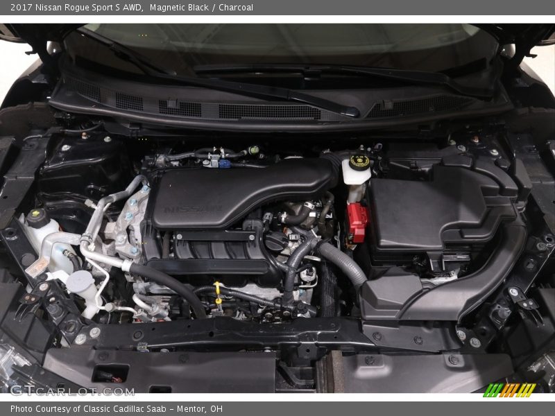 Magnetic Black / Charcoal 2017 Nissan Rogue Sport S AWD