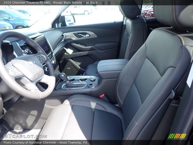 Mosaic Black Metallic / Jet Black 2020 Chevrolet Traverse RS AWD