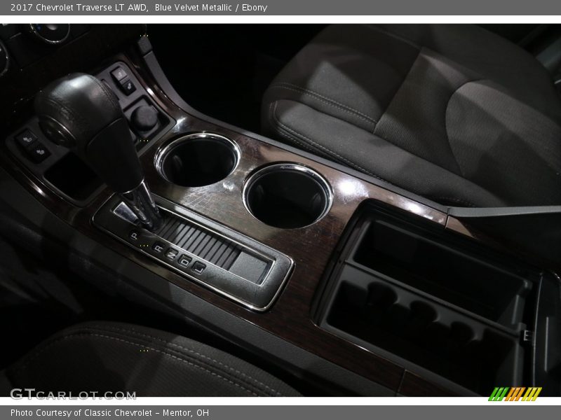 Blue Velvet Metallic / Ebony 2017 Chevrolet Traverse LT AWD